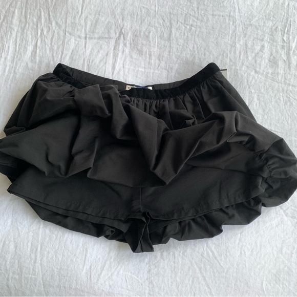 NWT Ciao Lucia Antonia Faille Mini Bubble Cotton Skirt Skort Revolve - Picture 10 of 13